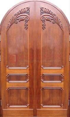 Металлическая арочная дверь ДА-9 в салон красоты в Ногинске