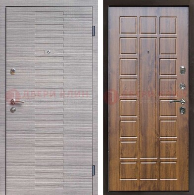 Входная железная дверь с МДФ панелями ДМ-498 в Ногинске