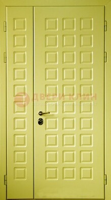 Салатовая тамбурная дверь ДТМ-28 в Ногинске