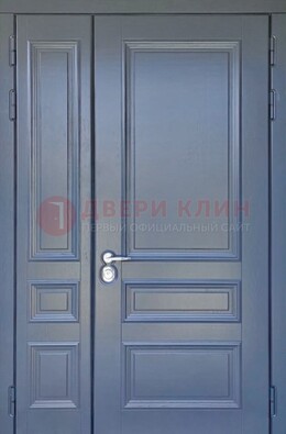 Темно-серая железная дверь с виноритом ДВТ-242 в Ногинске